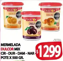 Supermercados Becerra Dulcor mermelada mix oferta