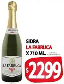 Supermercados Becerra La farruca sidra oferta