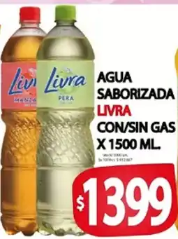 Supermercados Becerra Livra agua saborizada oferta