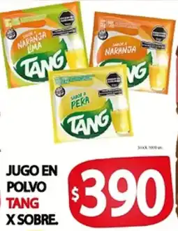 Supermercados Becerra Tang jugo en polvo oferta