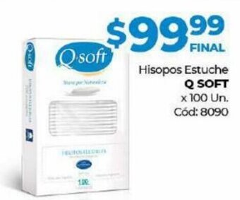 Diarco Q Soft Hisopos Estuche x 100 Un. oferta