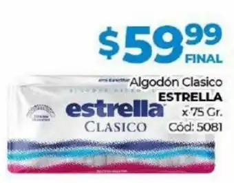 Diarco Estrella Algodón Clásico x 75gr oferta