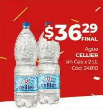 Diarco Cellier Agua sin Gas x 2 Lt. oferta