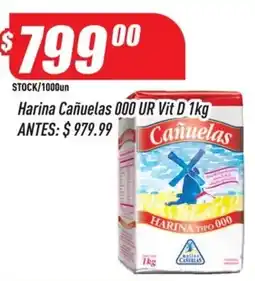 Supermercados Comodin Cañuelas harina tipo 000 oferta