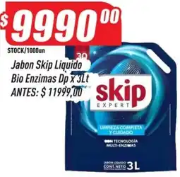 Supermercados Comodin Skip jabon liquido bio enzimas dp oferta