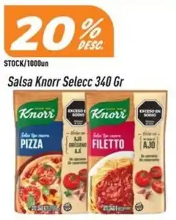 Supermercados Comodin Knorr salsa para pizza oferta