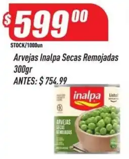 Supermercados Comodin Inalpa arvejas secas remojadas oferta
