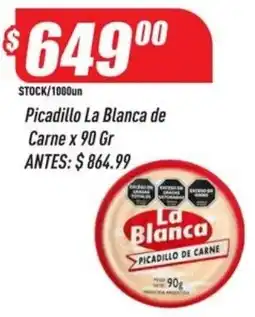 Supermercados Comodin La blanca picadillo de carne oferta