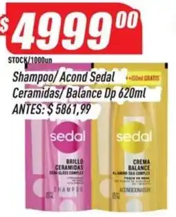 Supermercados Comodin Sedal shampoo acond sedal ceramidas balance dp oferta