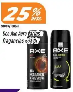 Supermercados Comodin Axe deo aero varias fragancias oferta
