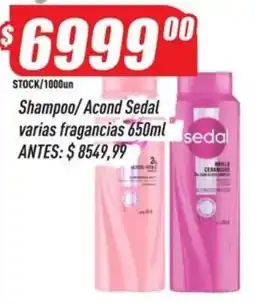Supermercados Comodin Seda shampoo acond sedal oferta