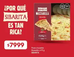 Nini Mayorista Sibarita pizza a la piedra mozzarella oferta