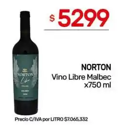 Nini Mayorista Norton vino libre malbec oferta