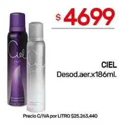 Nini Mayorista Ciel desodorante oferta