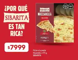 Nini Mayorista Sibarita pizza a la piedra mozzarella oferta
