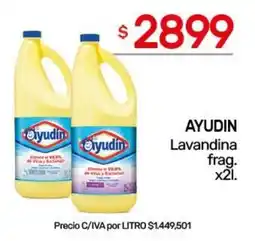 Nini Mayorista Ayudin lavandina frag. oferta
