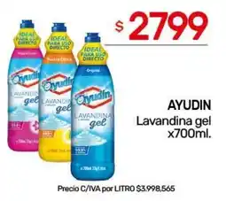 Nini Mayorista Ayudin lavandina gel oferta