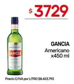 Nini Mayorista Gancia americano oferta