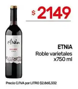 Nini Mayorista Etnia malbec oferta
