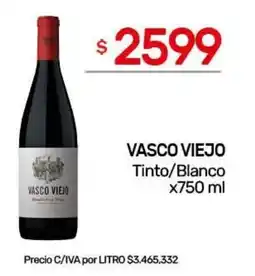 Nini Mayorista Vasco viejo tinto/blanco oferta