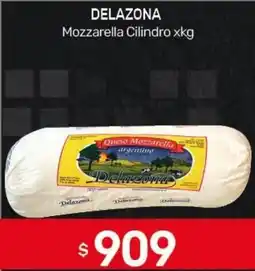 Nini Mayorista Delazona mozzarella cilindro oferta