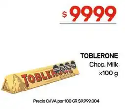 Nini Mayorista Toblerone Choc. Milk oferta
