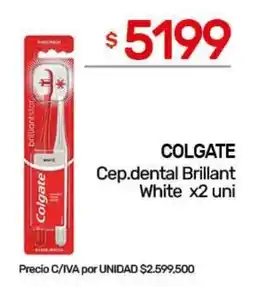 Nini Mayorista Colgate cep.dental brillant white oferta