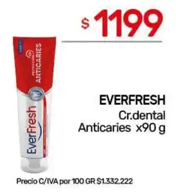 Nini Mayorista Everfresh cr.dental anticaries oferta