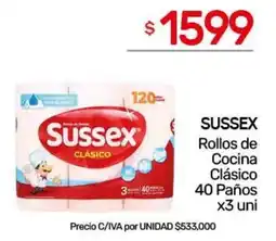 Nini Mayorista Sussex rollos de cocina clásico oferta