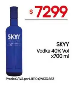 Nini Mayorista Skyy vodka oferta