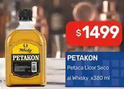 Nini Mayorista Petakon petaca licor seco al whisky oferta