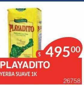Masivos Playadito Yerba Suave oferta