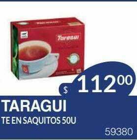 Masivos Taragui Te En Saquitos oferta