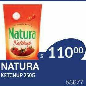 Masivos Natura Ketchup oferta