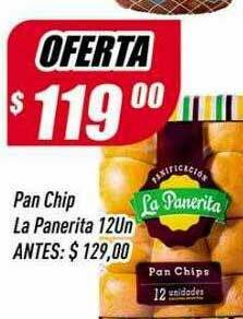 Supermercados Comodin Pan Chip La Panerita oferta