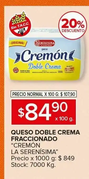 Carrefour Queso doble crema oferta