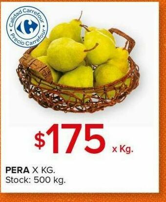 Carrefour Pera x kg oferta