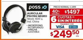 Carrefour Auriculares oferta
