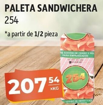 El Milagro Mayorista Paleta Sandwichera 254 oferta