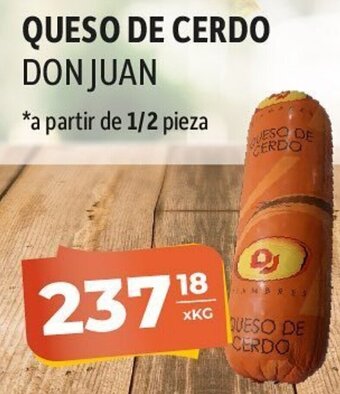 El Milagro Mayorista Queso De Cerdo Don Juan oferta