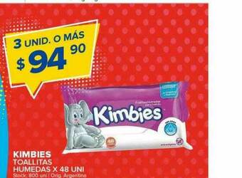 Carrefour Maxi Kimbies Toallitas Humedas oferta