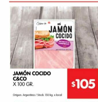 Disco Jamón Cocido C&co oferta