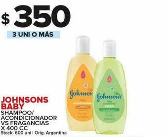 Carrefour Maxi Johnsons Baby Shampoo Acondicionador Vs Fragancias oferta