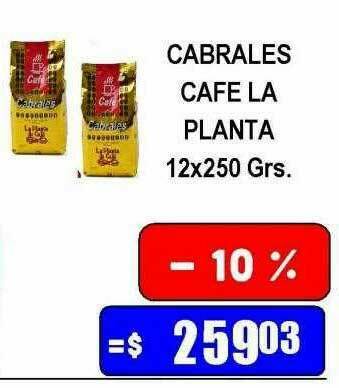 Cabrales Cafe La Planta