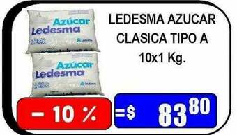 Dulcenter Ledesma Azucar Clasica Tipo A oferta