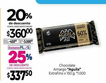 La Anonima Chocolate Amargo oferta
