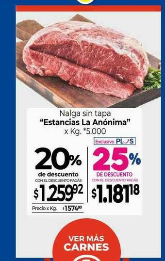 La Anonima Nalga Sin Tapa oferta