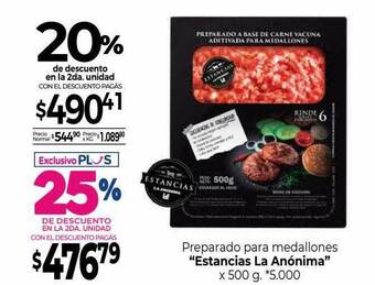 La Anonima Preparado Para Medallones oferta
