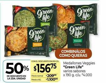 La Anonima Medallones Veggies oferta