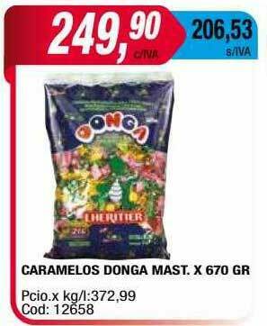 Maxiconsumo Caramelos Donga Mast oferta